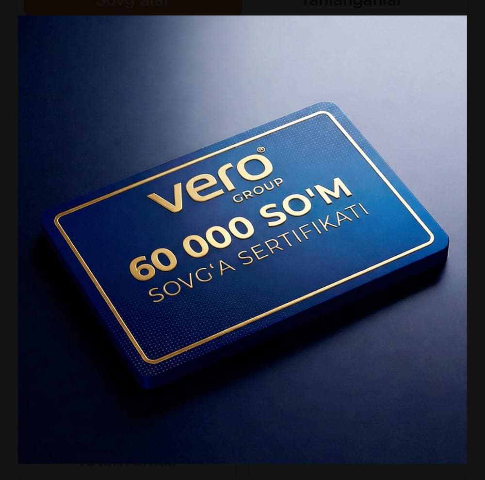 Voucher 60 000 so'm