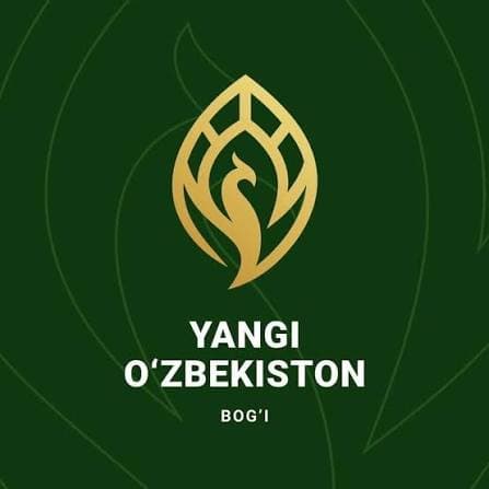 Yangi O'zbekiston bog'i logo